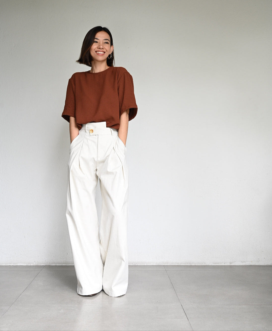 Anka Overlap Trousers