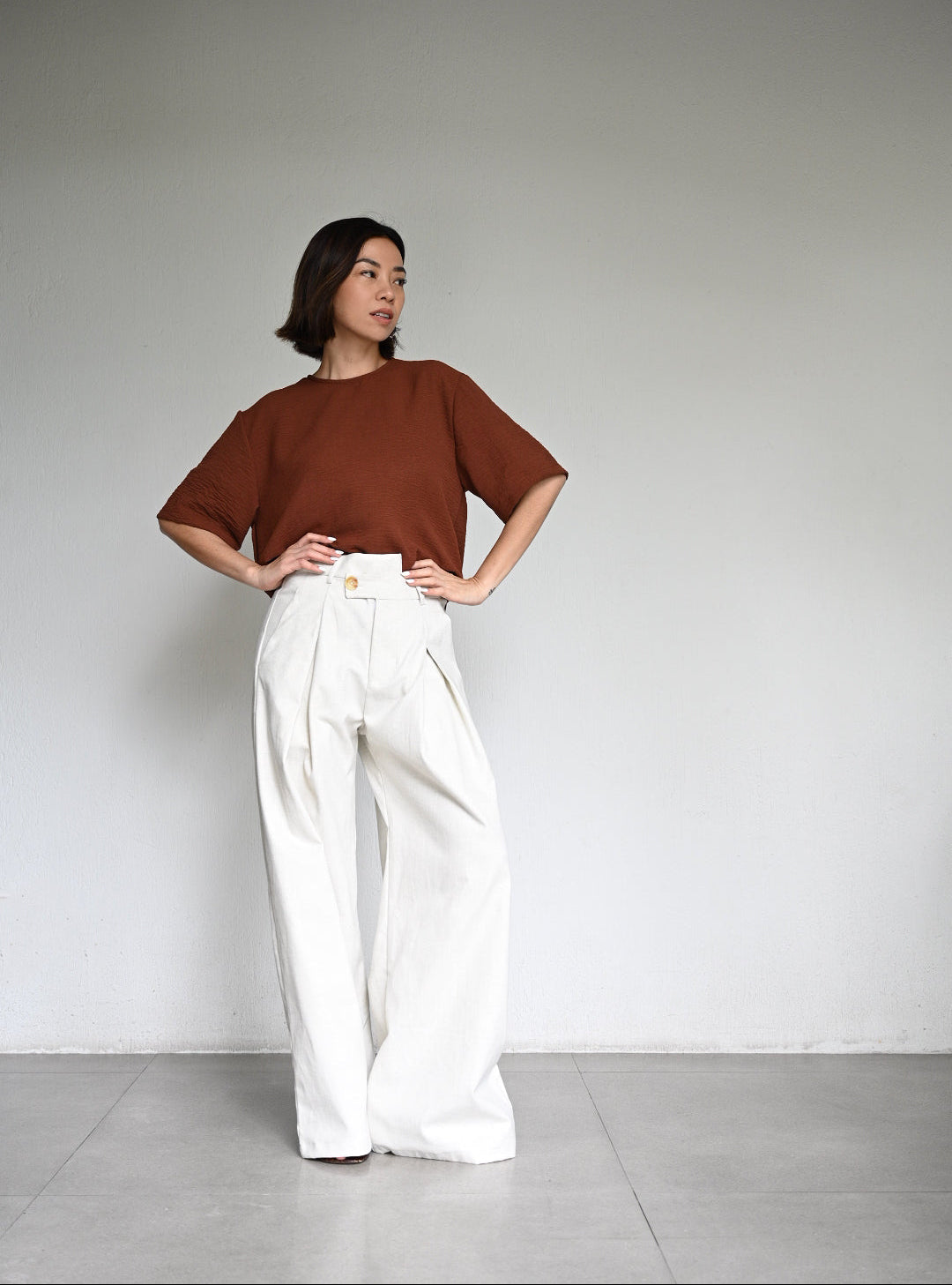 Anka Overlap Trousers