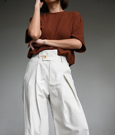 Anka Overlap Trousers