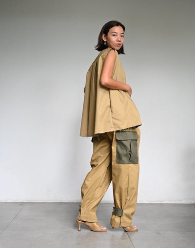 Malek 2-Tone Cargo Pants